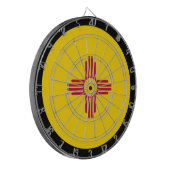 Nieuw Mexicaans vlagdartboard en nieuw Mexico/game Dartbord (Voorkant Links)