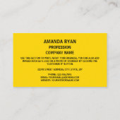 Nieuw Mexicaans zegel, zegel van New Mexico Visitekaartje (Achterkant)