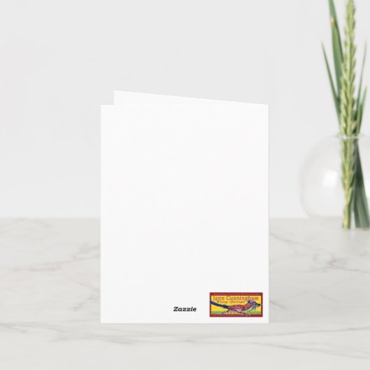 Nieuw-Mexicaanse Feestdagen Kaart (Achterkant)