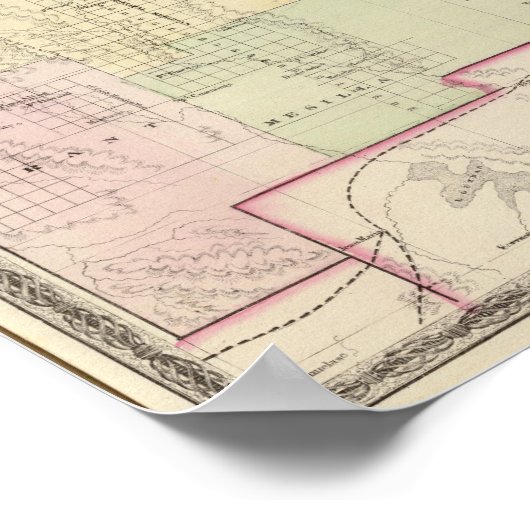 Nieuw Mexico 2 Poster (Hoek)