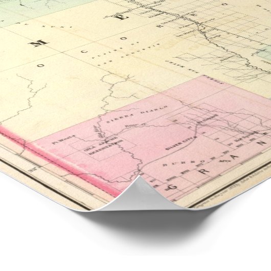 Nieuw Mexico 2 Poster (Hoek)