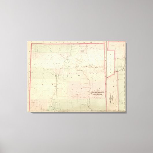 Nieuw-Mexico 3 Canvas Afdruk (Voorkant)
