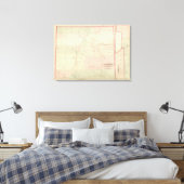 Nieuw-Mexico 3 Canvas Afdruk (Insitu (Slaapkamer))