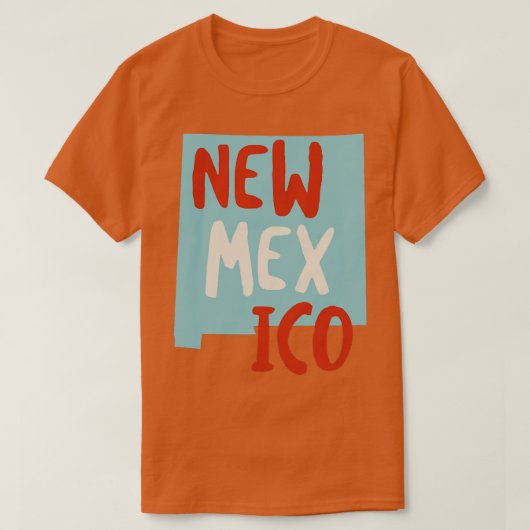 Nieuw-Mexico 3 T-shirt (Design voorkant)