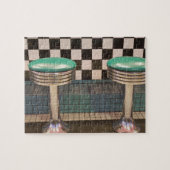 Nieuw Mexico, Albuquerque. De 66 Diner samen Legpuzzel (Horizontaal)