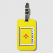 Nieuw Mexico Bagagelabel (Voorkant (verticaal))