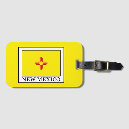 Nieuw Mexico Bagagelabel (Voorkant (horizontaal))