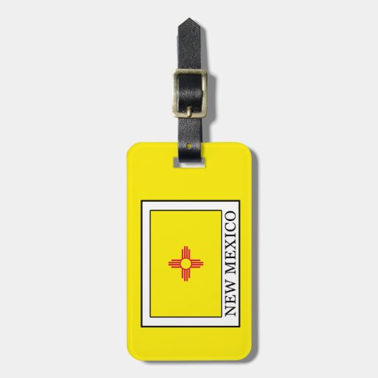 Nieuw Mexico Bagagelabel (Voorkant verticaal)