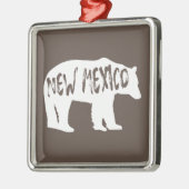 Nieuw Mexico-Beer Metalen Ornament (Links)