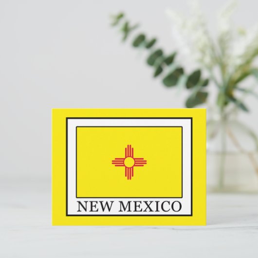 Nieuw Mexico Briefkaart (Staand voorkant)