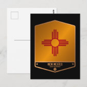 Nieuw Mexico Briefkaart (Voorkant / Achterkant)