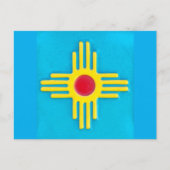 Nieuw Mexico Briefkaart (Voorkant)