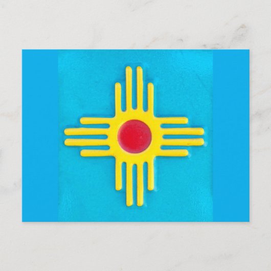 Nieuw Mexico Briefkaart (Voorkant)