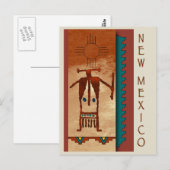 Nieuw Mexico Briefkaart (Voorkant / Achterkant)
