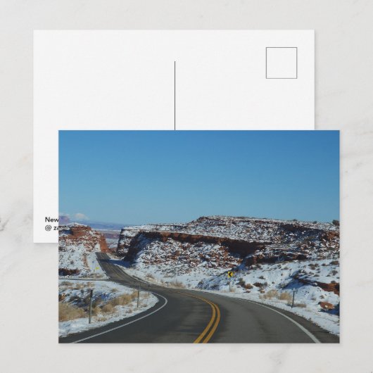 Nieuw Mexico Briefkaart (Voorkant / Achterkant)