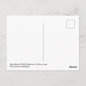 Nieuw Mexico Briefkaart (Achterkant)