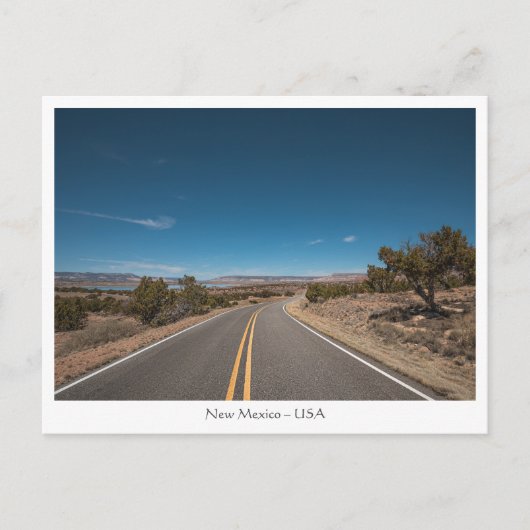 Nieuw Mexico Briefkaart (Voorkant)