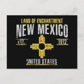 Nieuw Mexico Briefkaart (Voorkant)