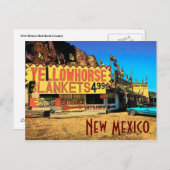 Nieuw Mexico-Briefkaart Briefkaart (Voorkant / Achterkant)