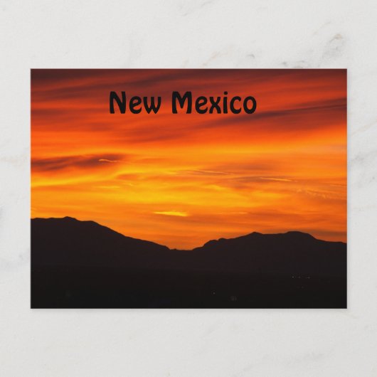 Nieuw-mexico-briefkaart Briefkaart (Voorkant)
