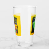 Nieuw Mexico Chili Land van Betovering Tea Beer Glas (Links)