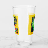 Nieuw Mexico Chili Land van Betovering Tea Beer Glas (Rechts)