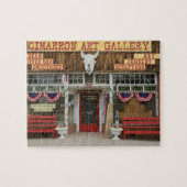 Nieuw Mexico, Cimarron. Cimarron art gallery, New Legpuzzel (Horizontaal)