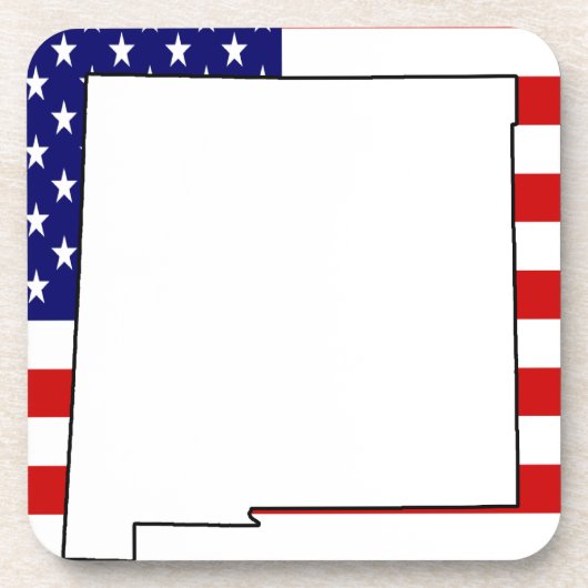 Nieuw Mexico Drankjes Onderzetter (Voorkant)