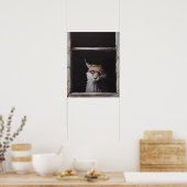 Nieuw Mexico - Fox Pop Surrealisme Poster (Keuken)