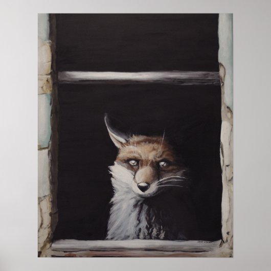 Nieuw Mexico - Fox Pop Surrealisme Poster (Voorkant)