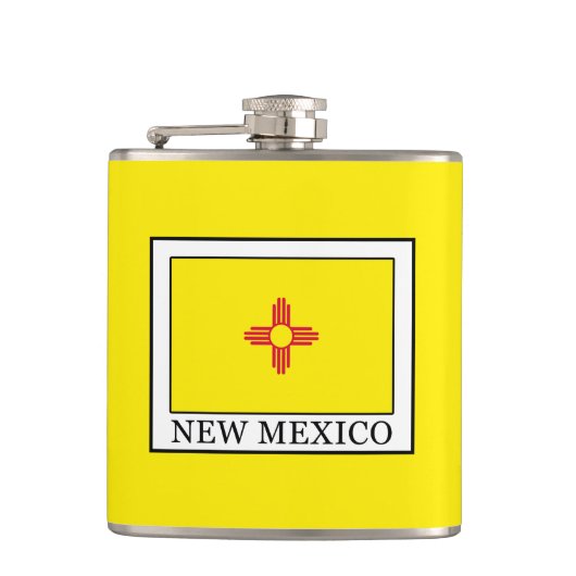 Nieuw Mexico Heupfles (Voorkant)