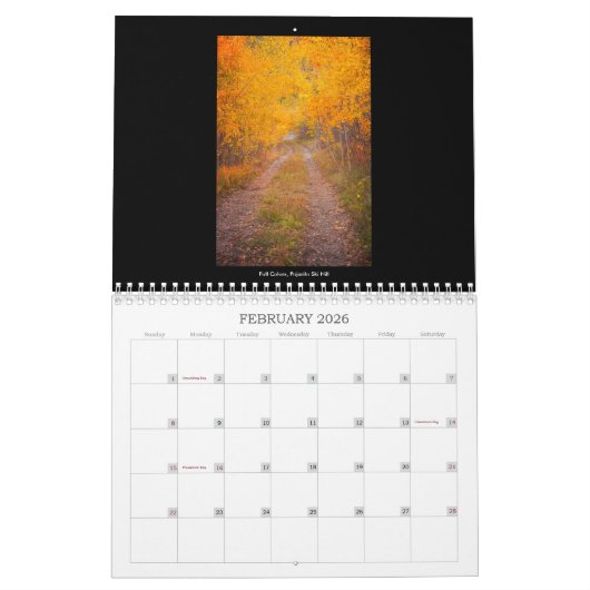 Nieuw-Mexico kalender voor 15 maanden, 2019-2020 (Feb 2026)