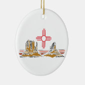 Nieuw Mexico Keramisch Ornament (Rechts)