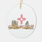 Nieuw Mexico Keramisch Ornament (Links)