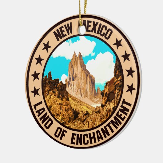 Nieuw Mexico Keramisch Ornament (Links)