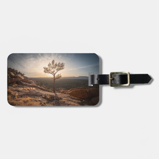Nieuw Mexico Landschapsfoto Bagagelabel (Voorkant horizontaal)