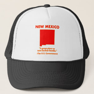 Nieuw Mexico - Laten we hier kernbommen testen Trucker Pet