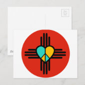 Nieuw Mexico, Liefde, Vrede Briefkaart (Voorkant / Achterkant)