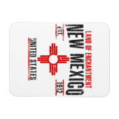Nieuw Mexico Magneet (Horizontaal)