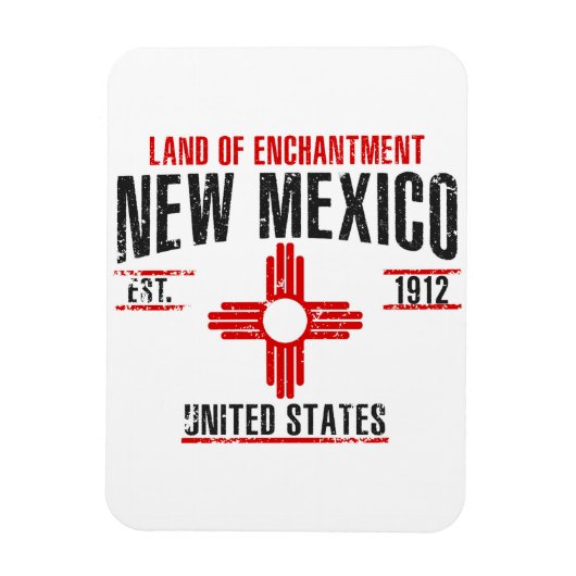 Nieuw Mexico Magneet (Verticaal)