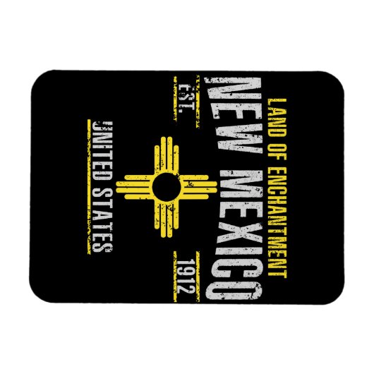 Nieuw Mexico Magneet (Horizontaal)