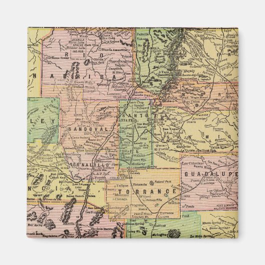 Nieuw Mexico Magneet (Voorkant)