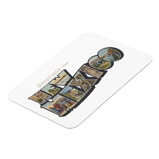 Nieuw Mexico Magneet (Linkerzijde)