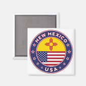 Nieuw Mexico Magneet (Voorkant / Achterkant)