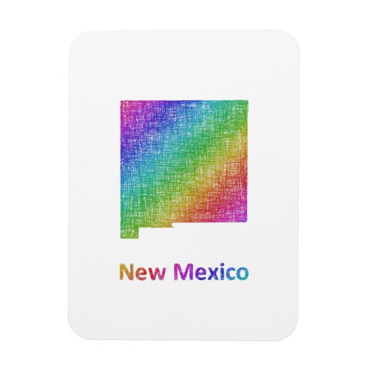 Nieuw Mexico Magneet (Verticaal)