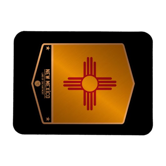 Nieuw Mexico Magneet (Horizontaal)