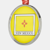 Nieuw Mexico Metalen Ornament (Links)