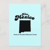Nieuw Mexico Motto - Alien Welcome Center Briefkaart (Voorkant)