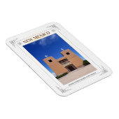 Nieuw Mexico naam' pueblo heilige hart kerk Magneet (Rechterzijde)