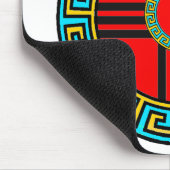 Nieuw Mexico Native American Zia Symbol Muismat (Hoek)